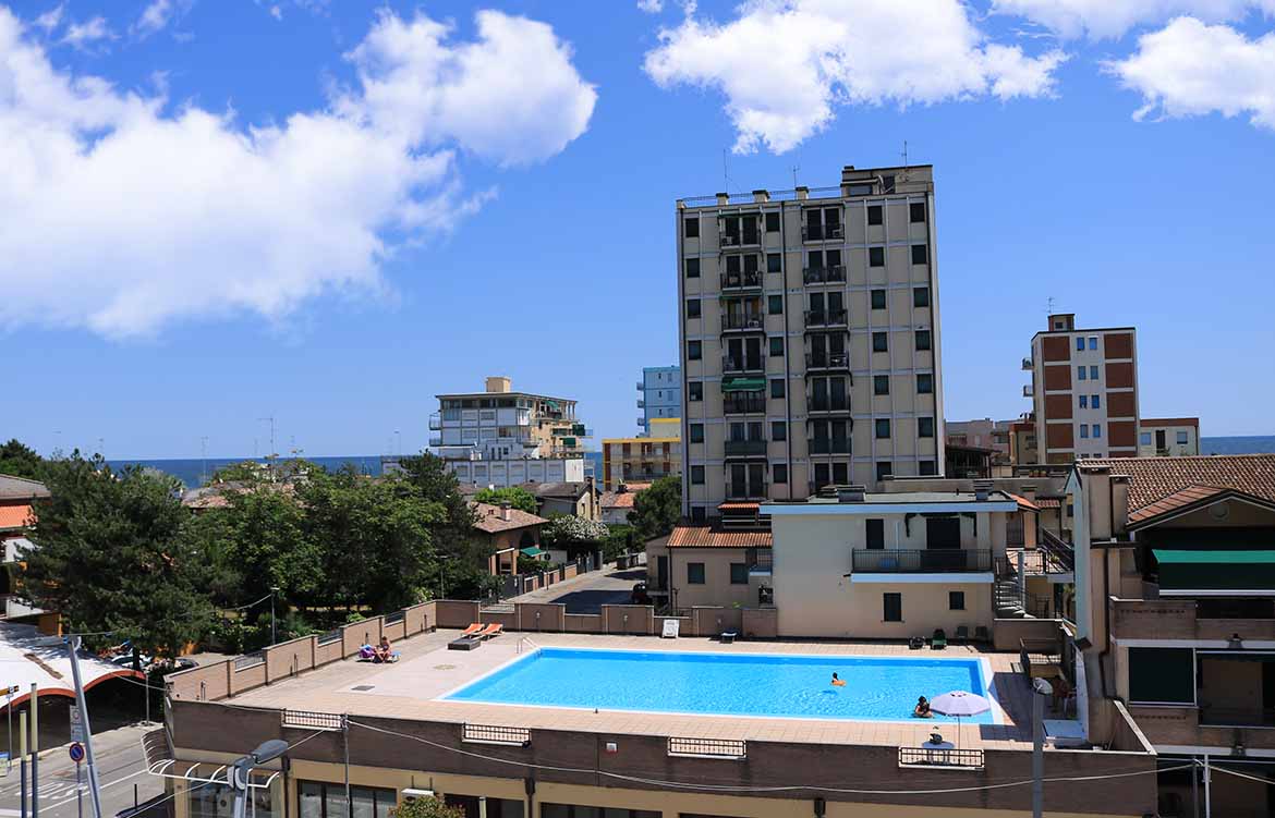 Appartamento alfiere affitto lido scacchi residence con piscina vicino al mare e al centro del lido comacchio